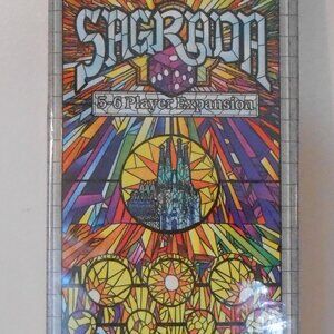Sagrada Game Of Dice Drafting & Window Crafting Expansion-5-6 Players-Sealed Pkg